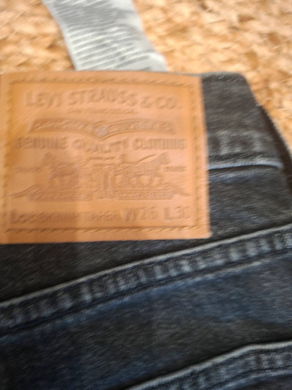 Jean Levi's Premium gris anthracite Skinny Taper W26 L30 FR36 – Levi's – taille W26 | FR 36 5