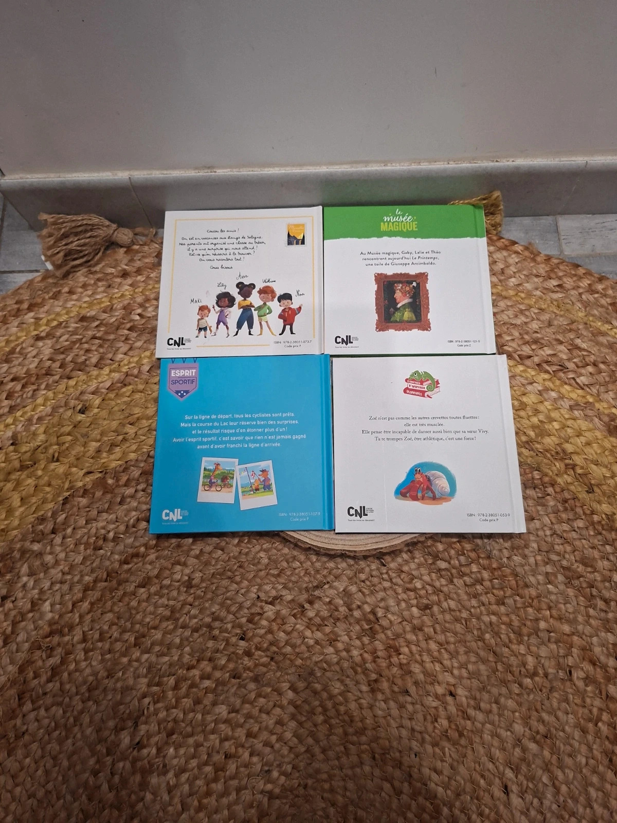 Lot 4 livres enfants Hachette Jeunesse 2