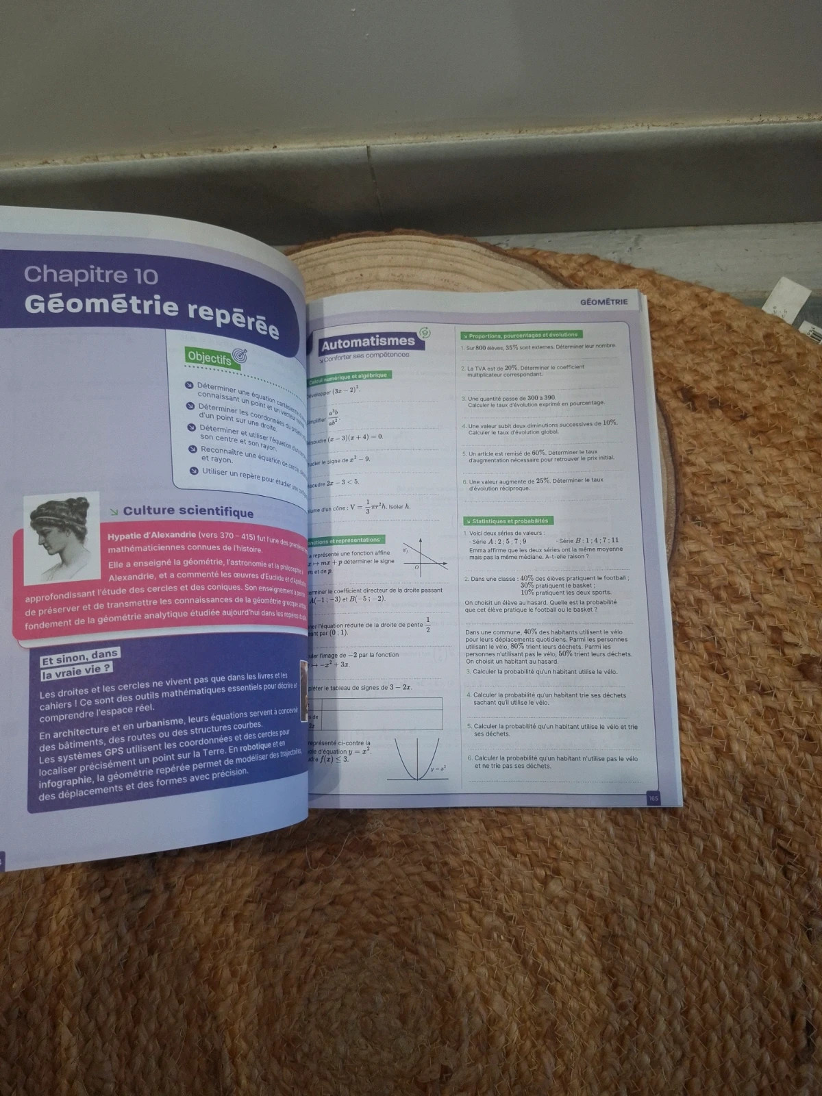 Cahier-Manuel Maths 1re Spécialité – Éditions Génération 5 NEUF 4