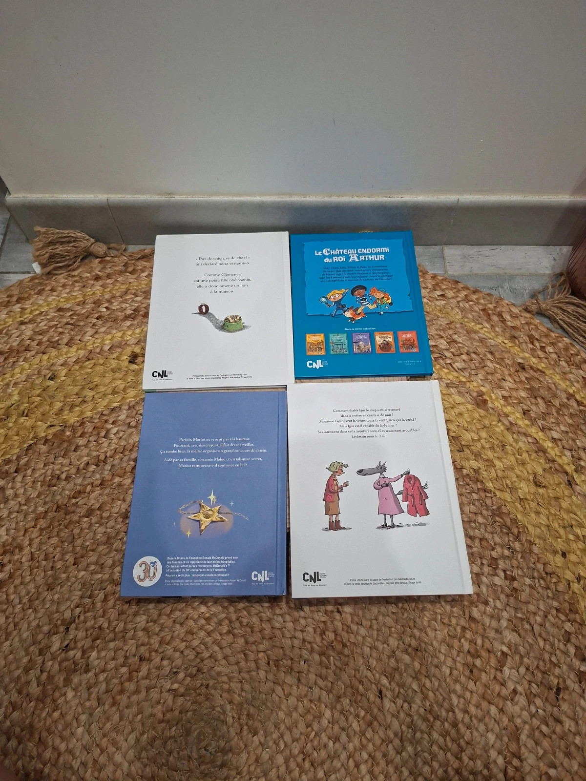 Lot de 4 livres pour enfants (Lecture et activités) 2