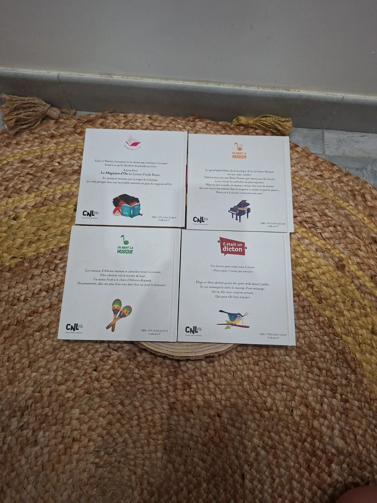 Lot 4 livres Hachette Jeunesse – Collection Ratus et ses amis / Premières lectures 2