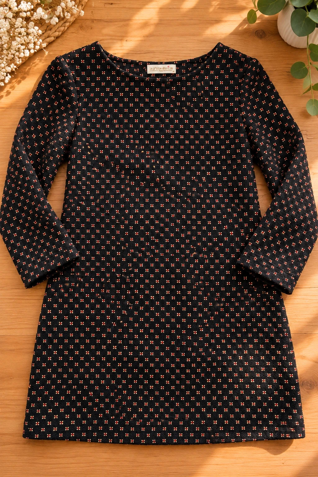 Robe droite en Jacquard La Petite Étoile Paris