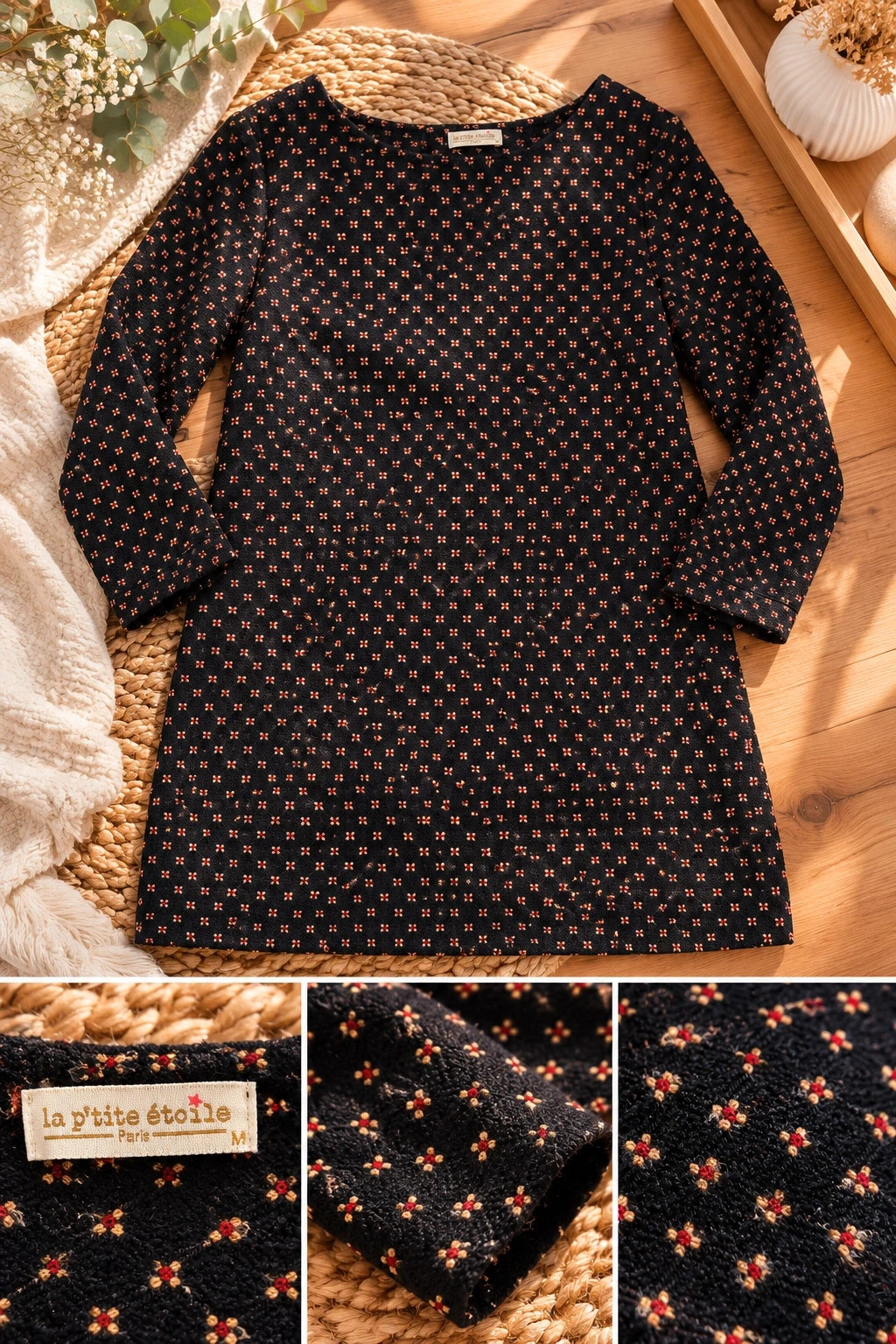 Robe droite en Jacquard La Petite Étoile Paris – La petite étoile – taille M / 38 / 10 2
