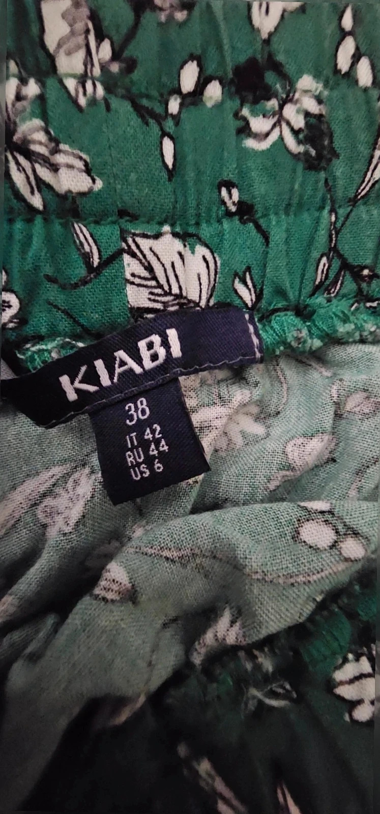 Jupe verte Fleurie Courte KIABI - Taille 38 – Kiabi – taille M / 38 / 10 2
