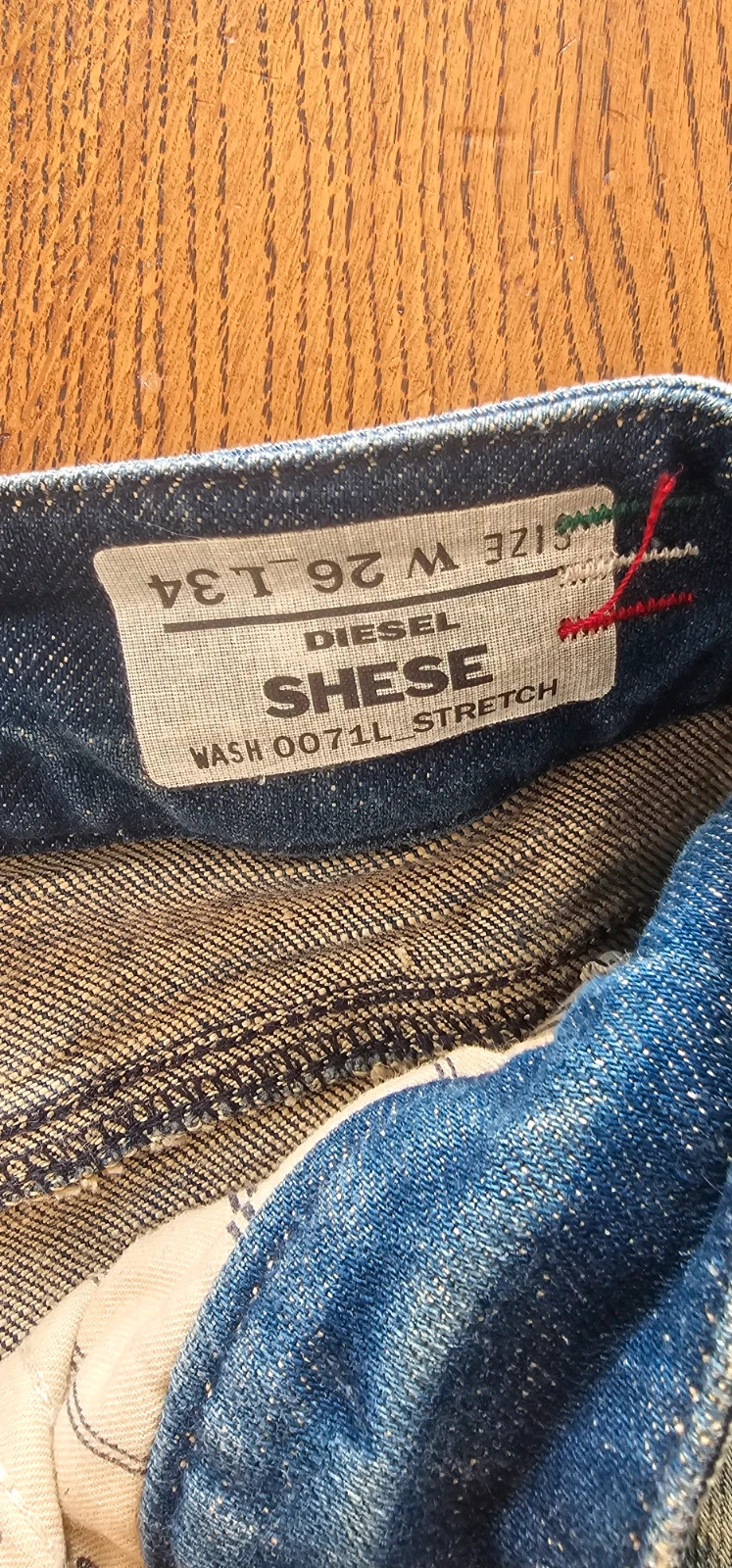 Jean Diesel « Shese » neuf avec étiquette W26 L34 (Taille 36) – Diesel – taille S / 36 / 8 4