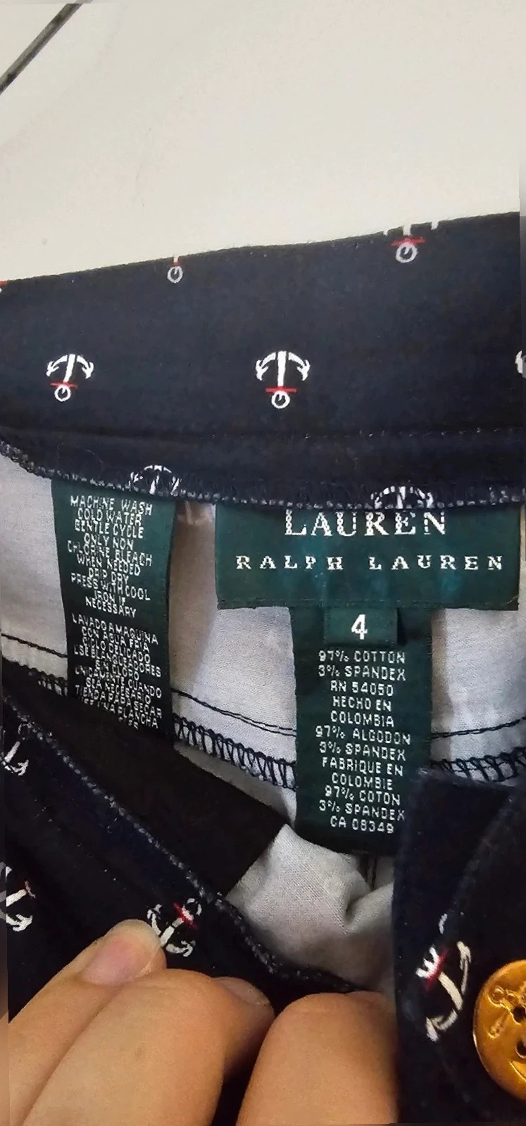 Pantalon Ralph lauren T. 4 – Ralph Lauren – taille XXS / 32 / 4 2