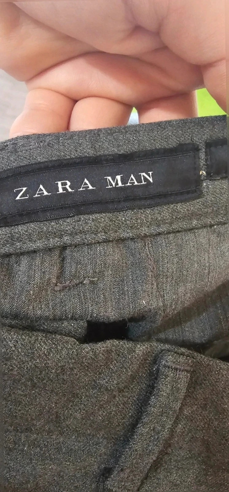 Pantalon Zara man gris – Taille 40 – Zara Man – taille XL 3