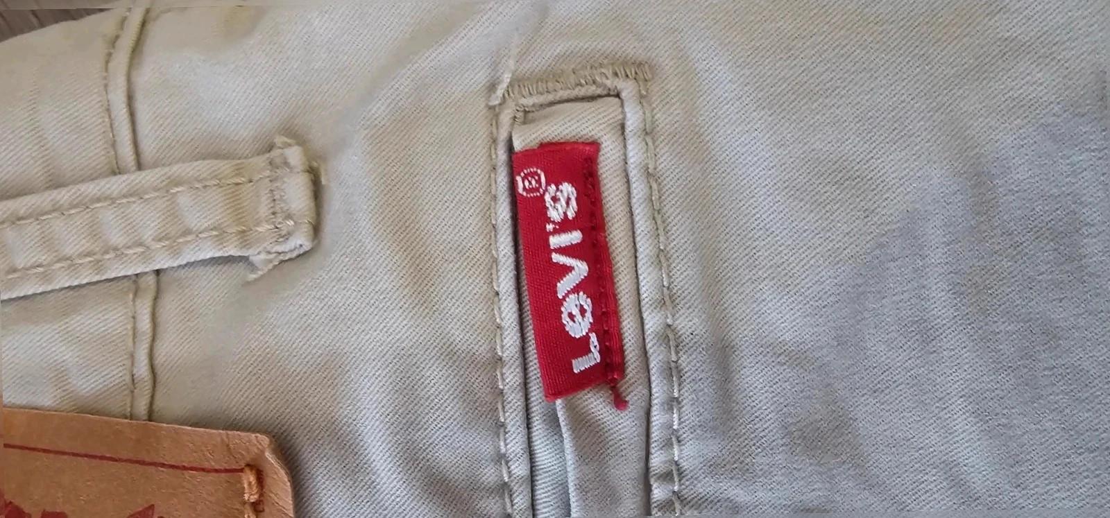 Pantalon Levi’s XX Chino slim beige, taille 14A. – Levi's – taille 14 ans / 164 cm 2