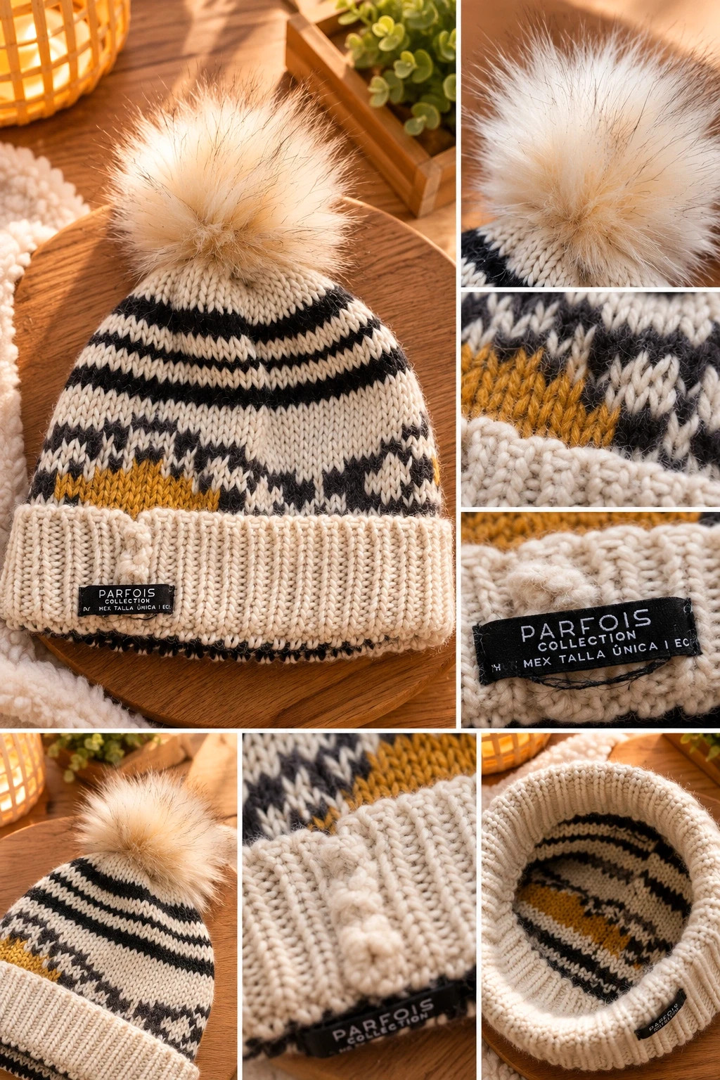 Bonnet à pompon Parfois – Parfois – taille Taille unique 2