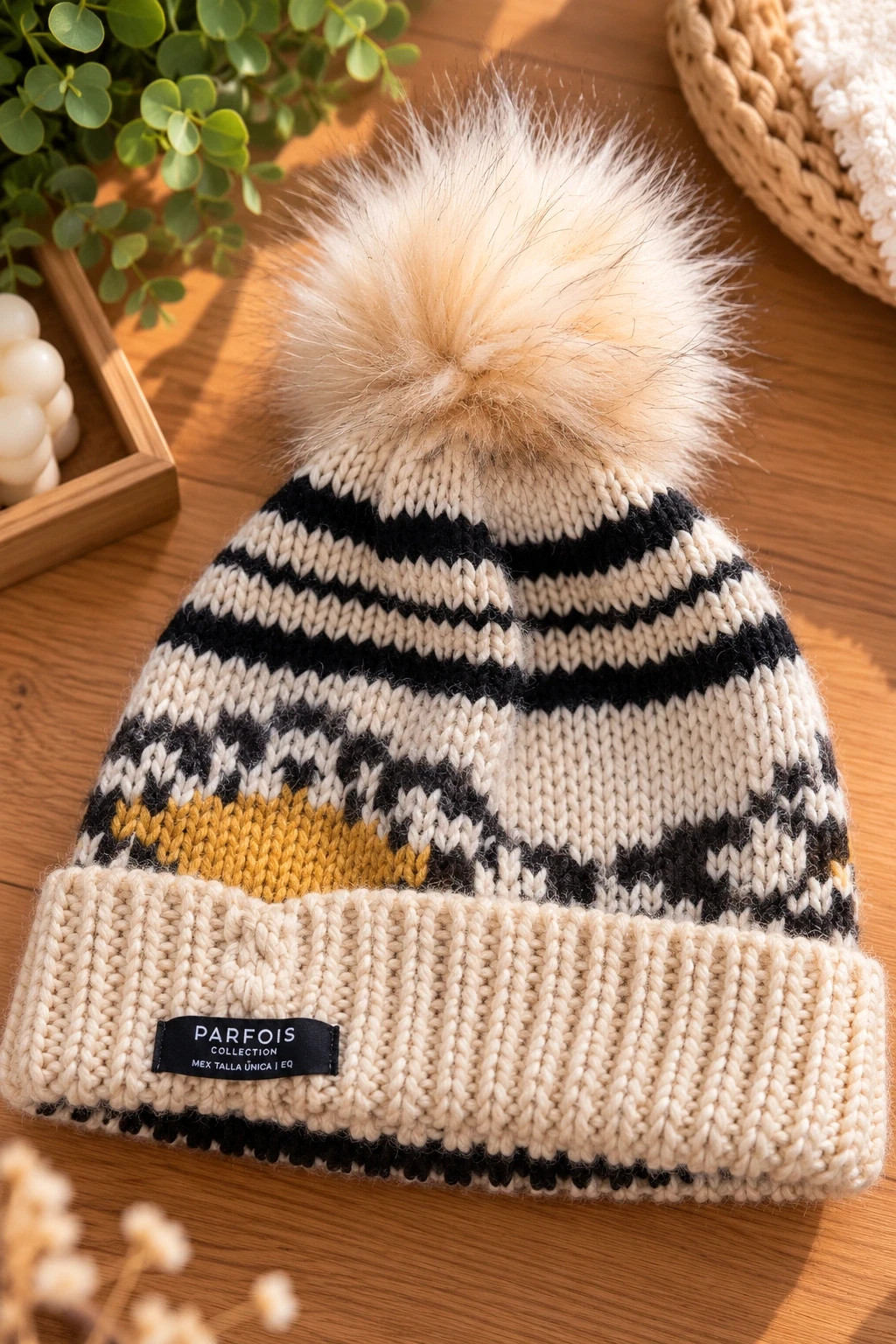 Bonnet à pompon Parfois