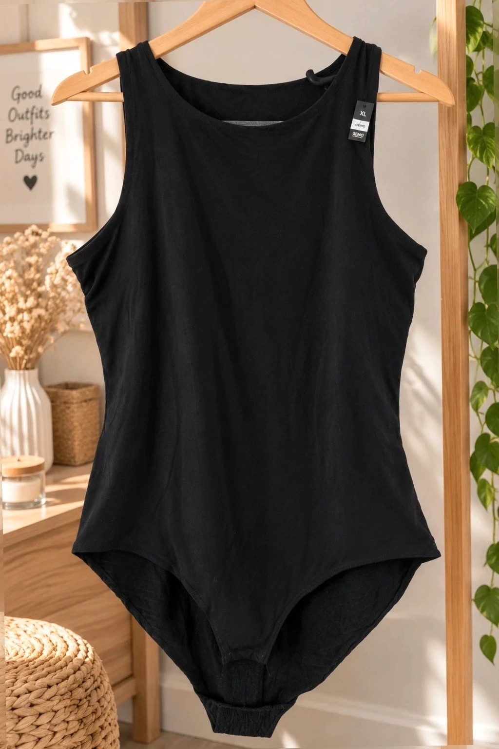 Body Noir Gémo – Taille XL