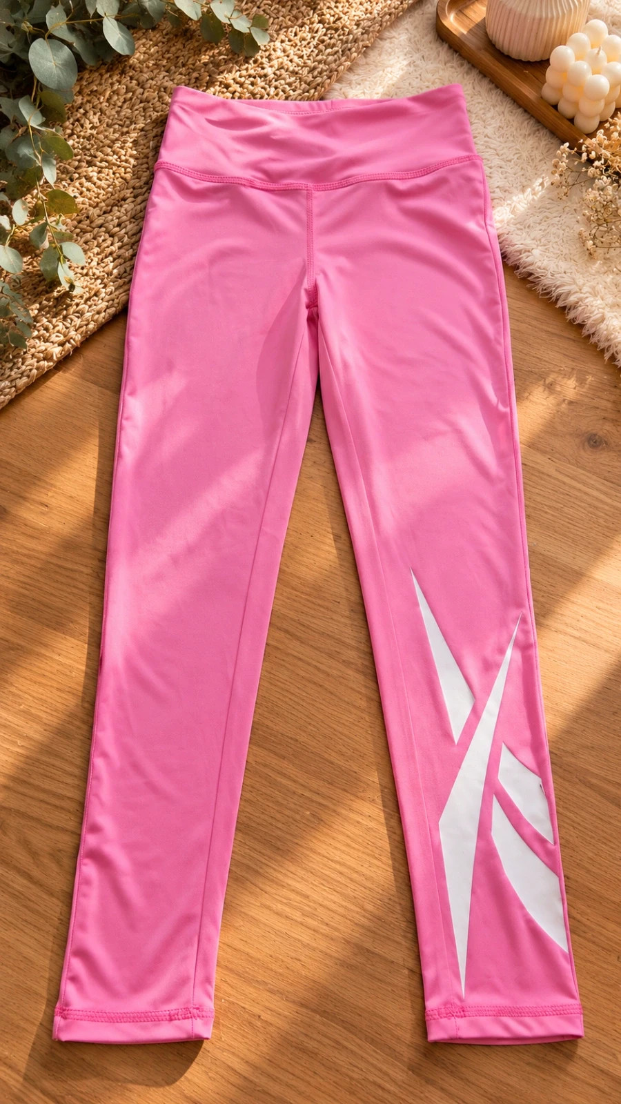 Legging Reebok rose – Taille 11 12 ans