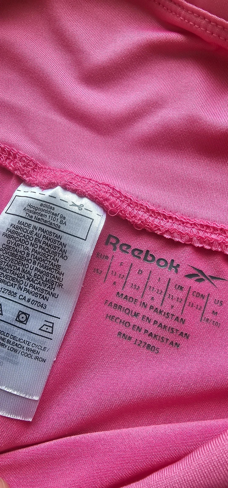 Legging Reebok rose – Taille 11 12 ans – Reebok – taille 11 ans / 146 cm 2