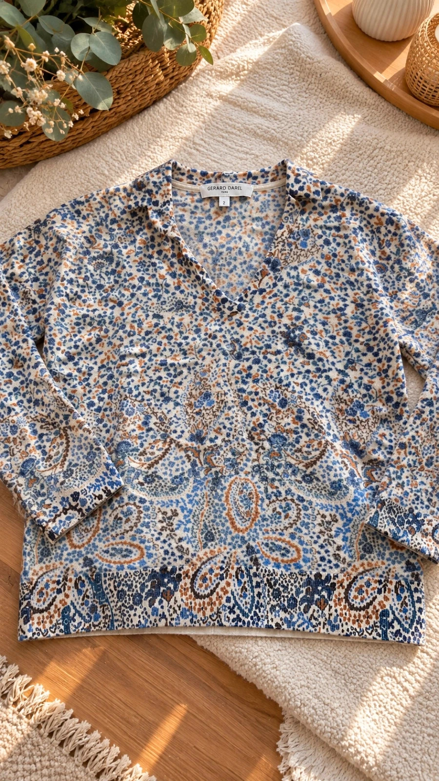 Blouse Gérard Darel Paris, taille 2