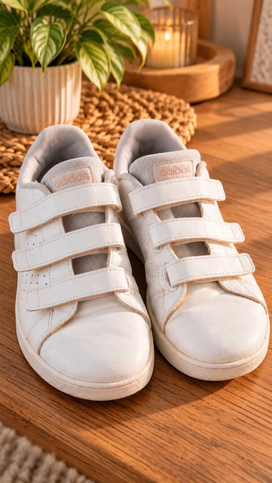 Baskets Adidas blanches