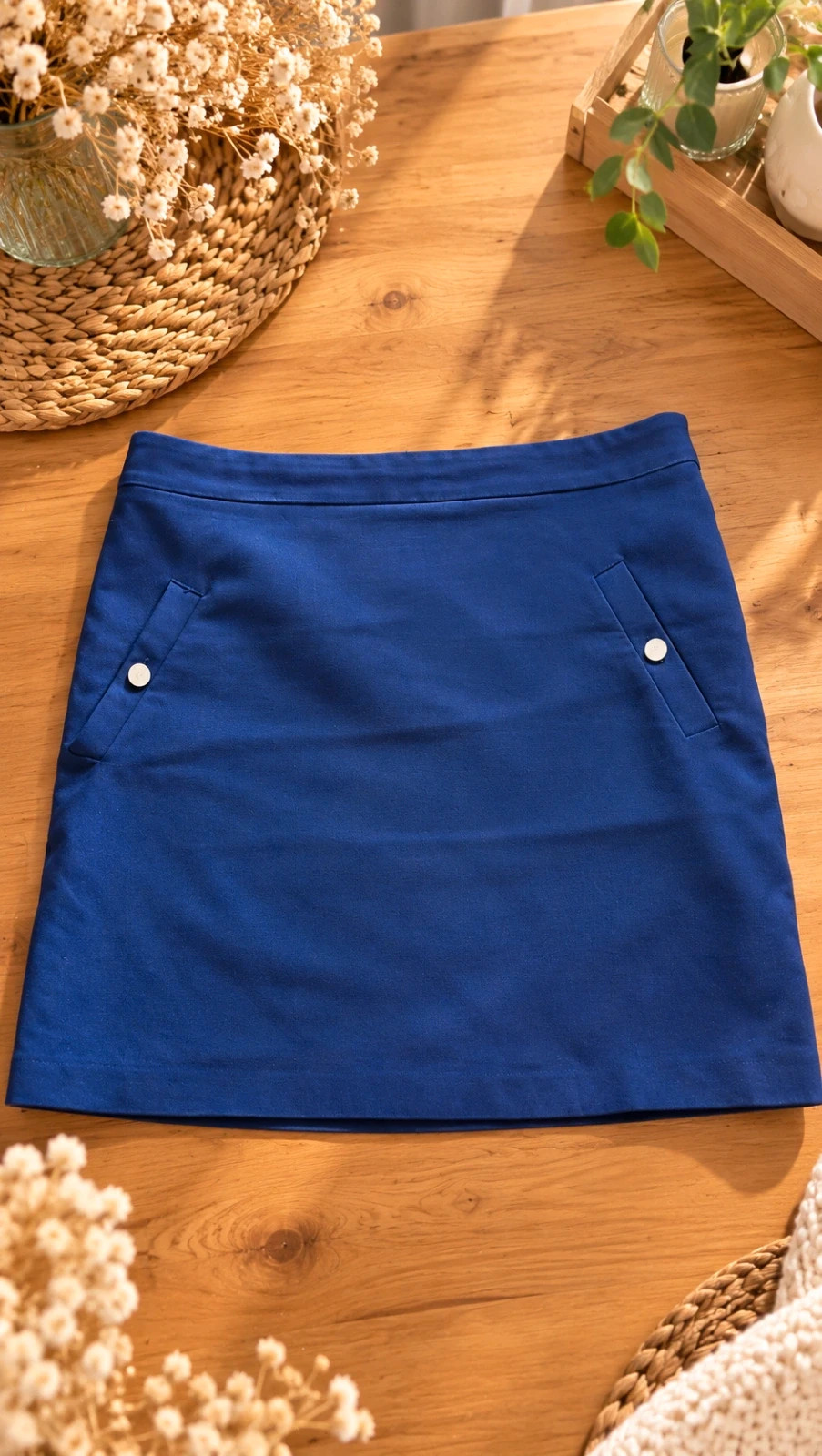 Jupe Phildar bleu roi – T38