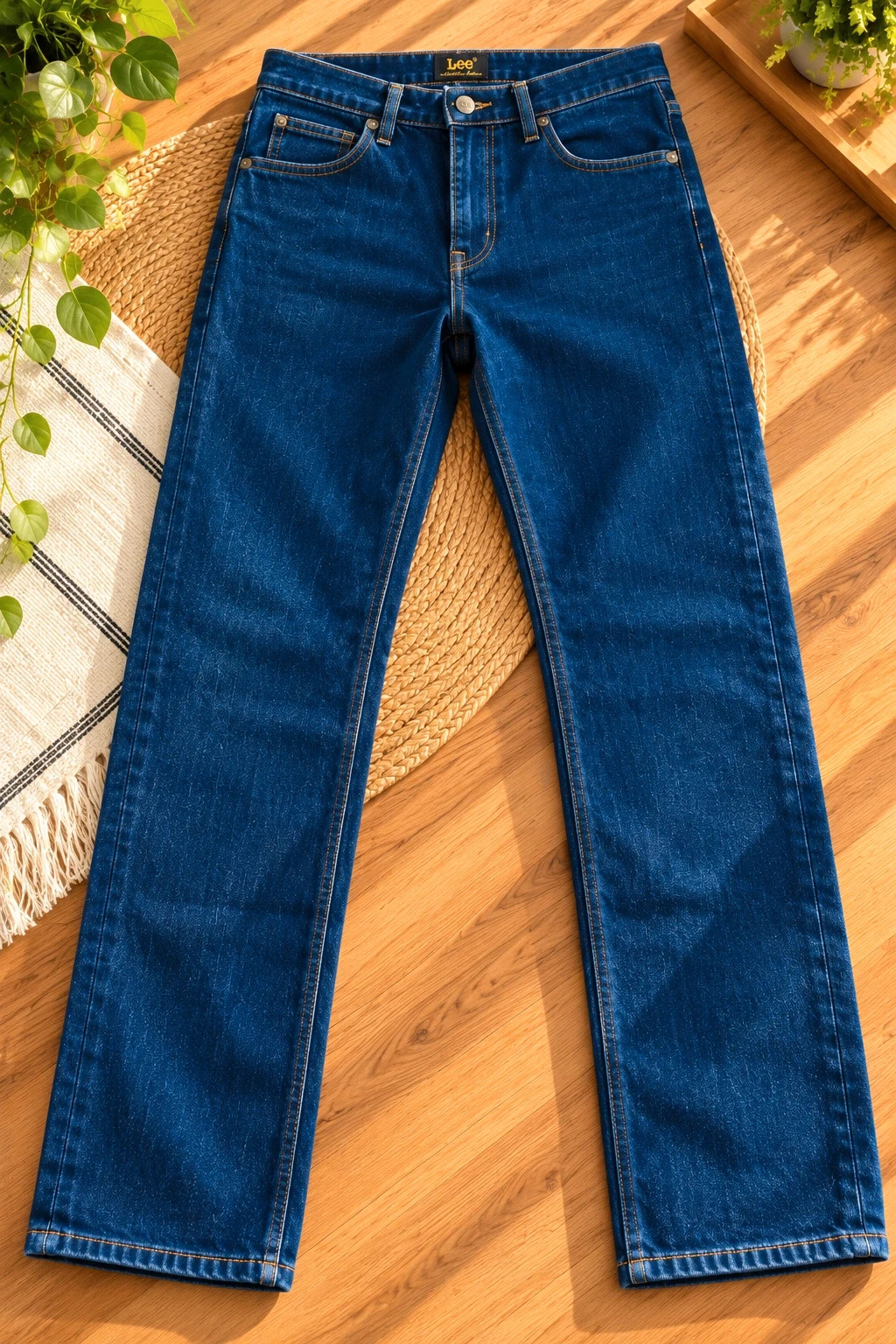 Jean Brut ajusté Lee Stretch Deluxe