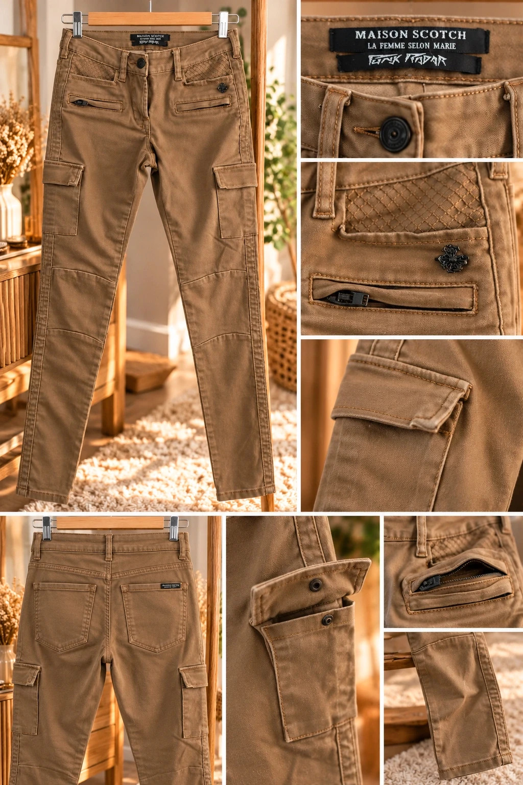 Pantalon cargo Maison Scotch – Maison Scotch – taille S / 36 / 8 2