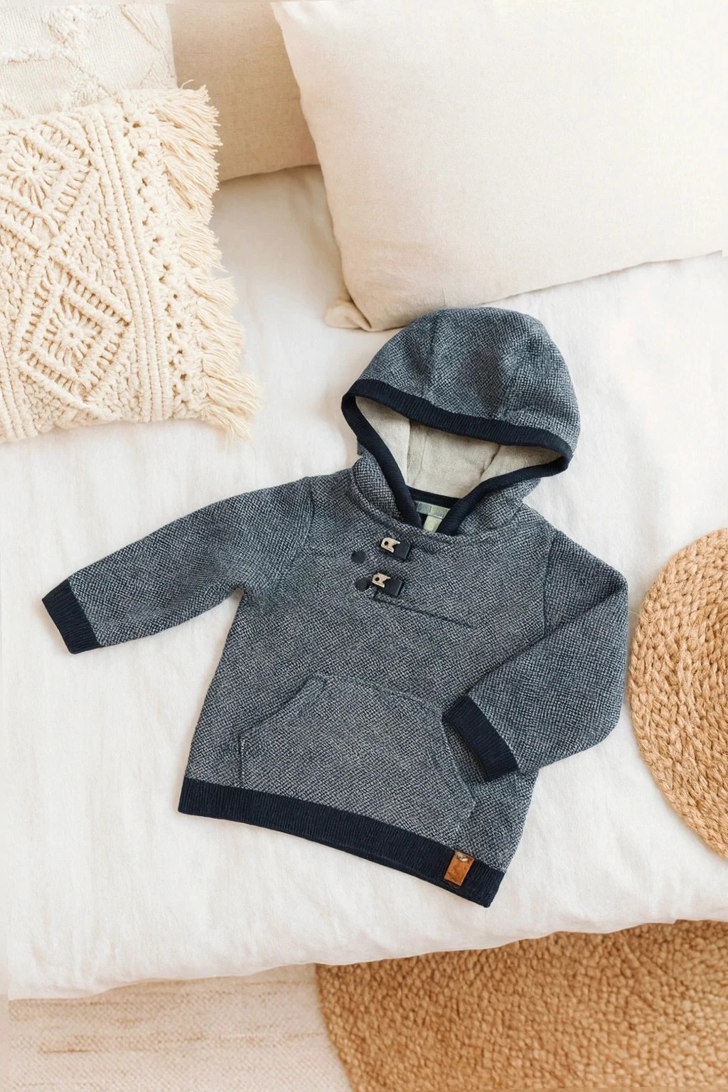 Gilet à Capuche bébé Obaïbi 18 mois