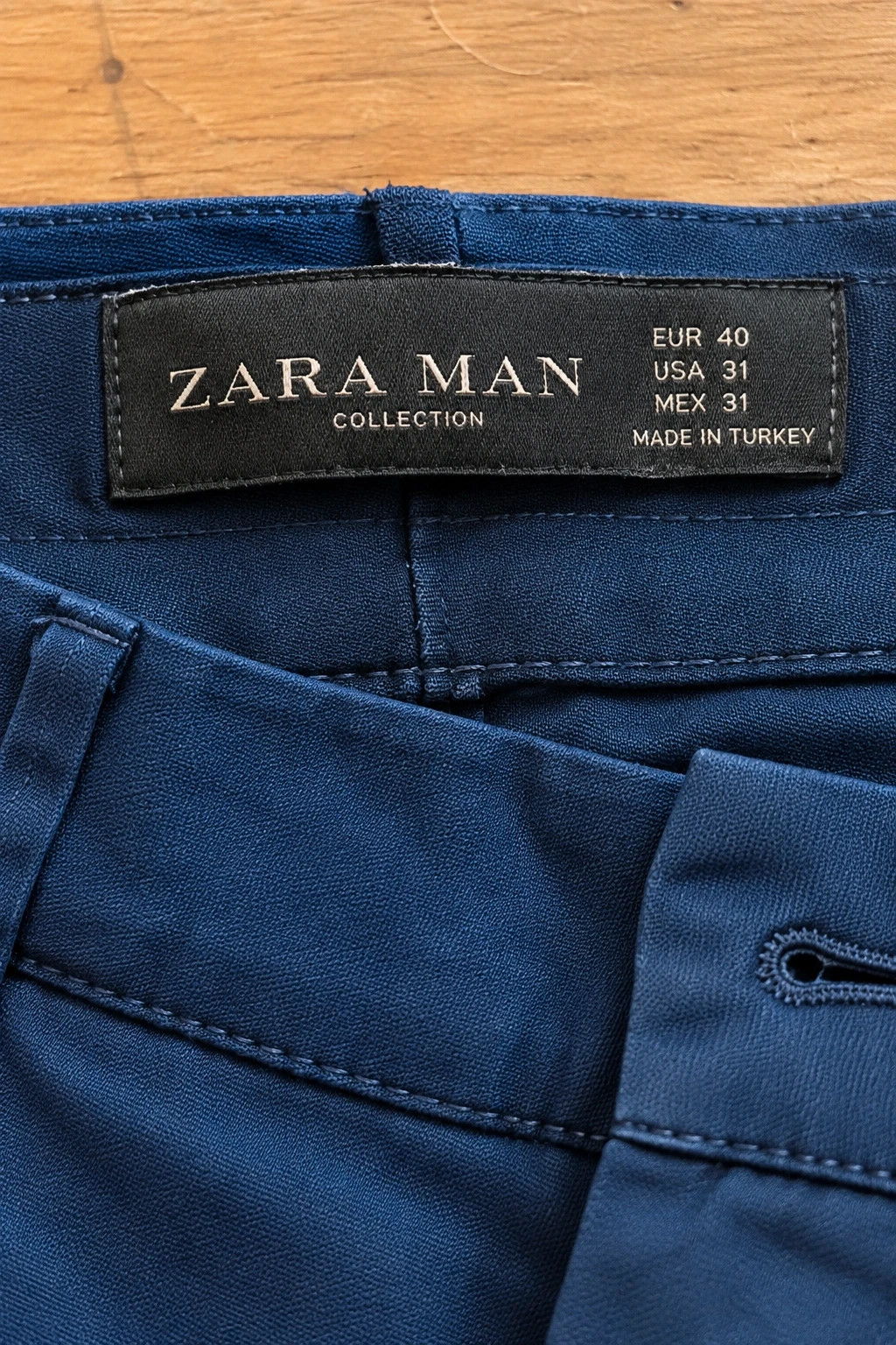 Pantalon Zara Man bleu marine – Zara Man – taille L 2