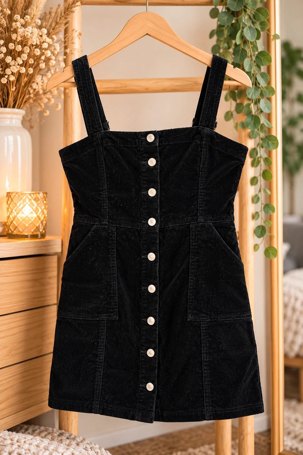 Robe salopette noire H&M – T. 36 🖤