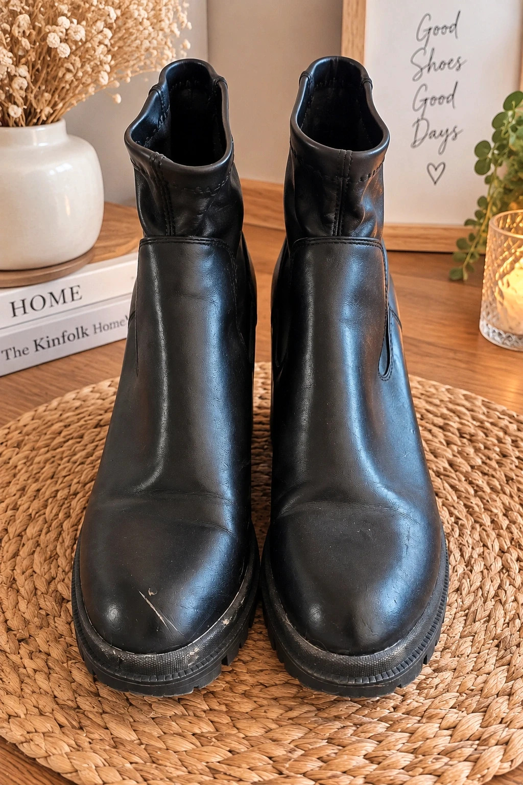 Bottines noires – T. 40 – Gémo – taille 40 2