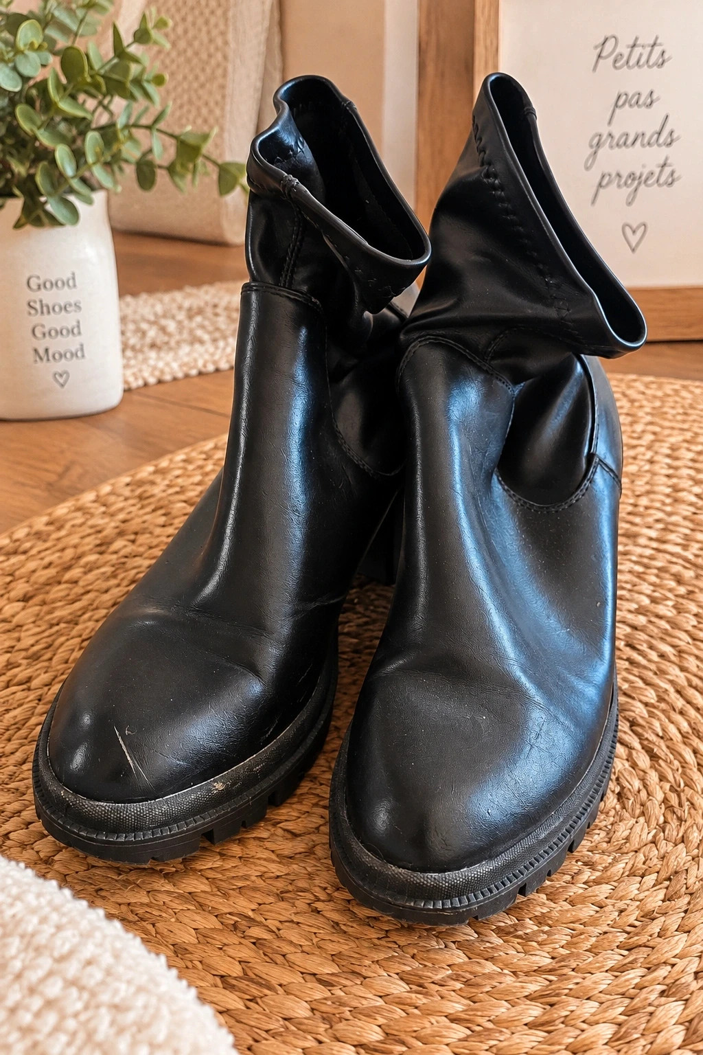 Bottines noires – T. 40
