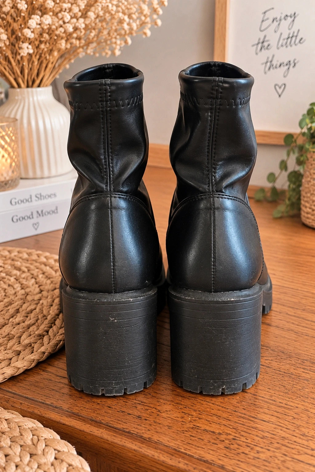 Bottines noires – T. 40 – Gémo – taille 40 4