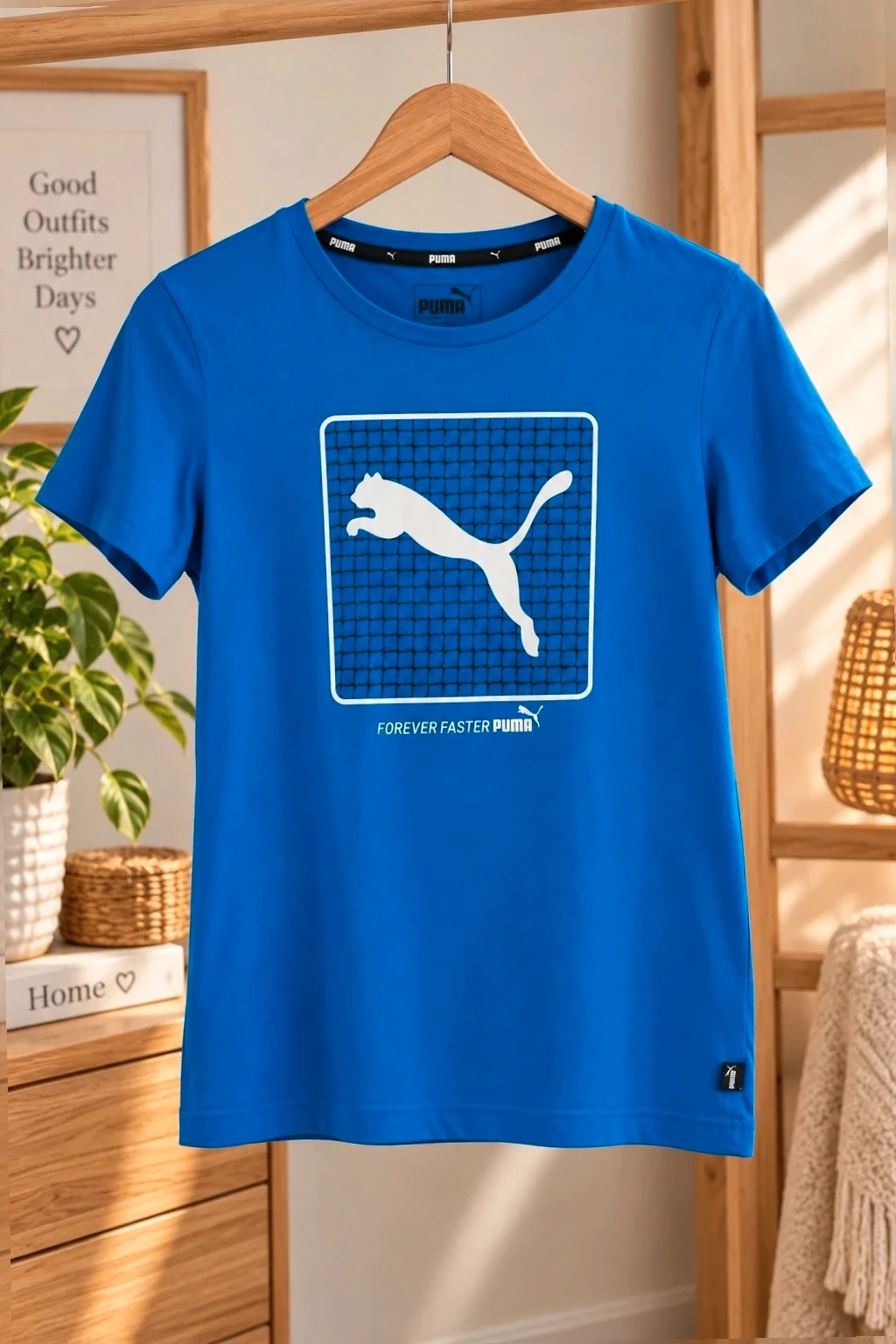 T-shirt Puma bleu – taille 14 ans