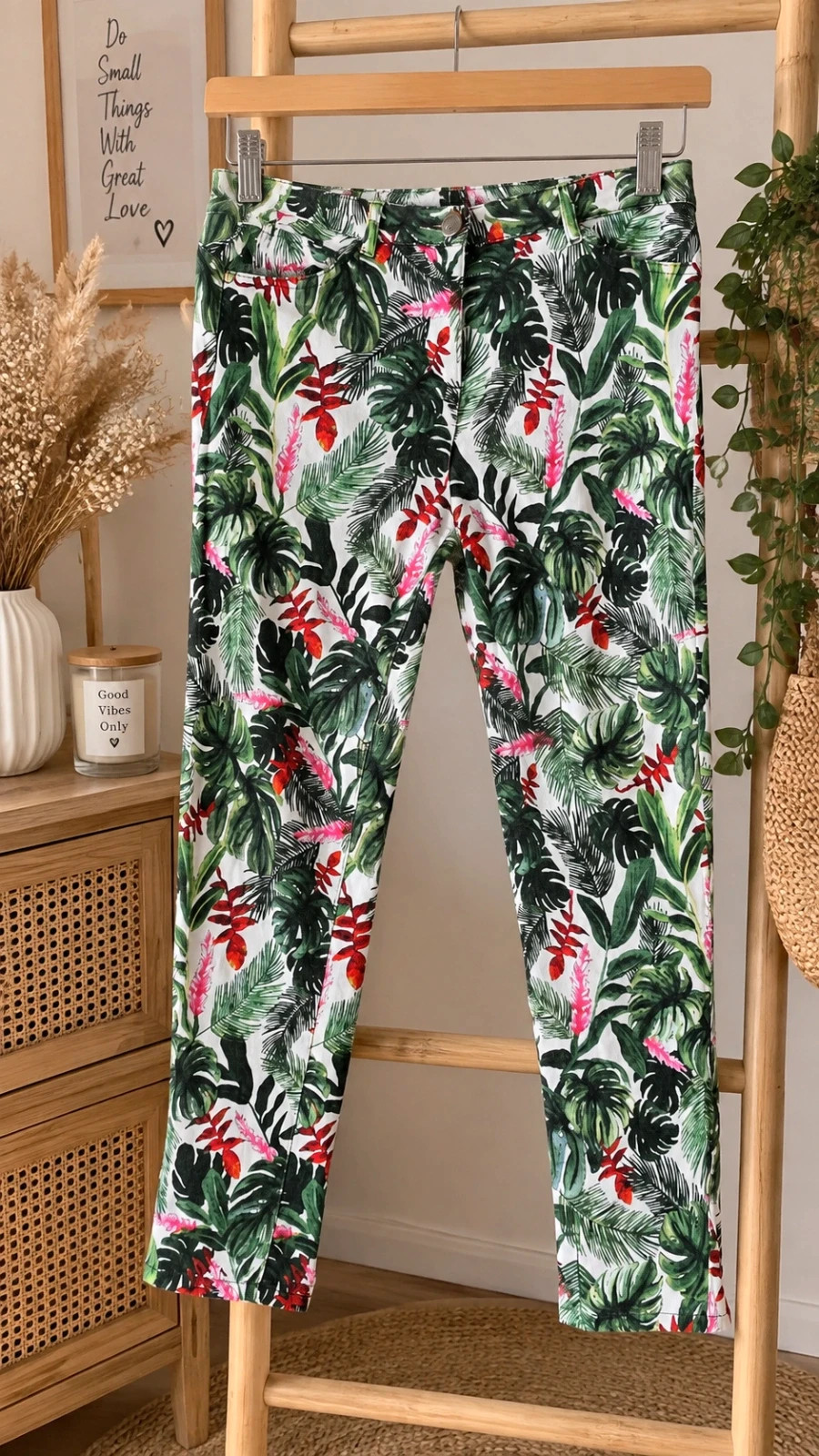 Pantalon imprimé tropical Bréal 🌴