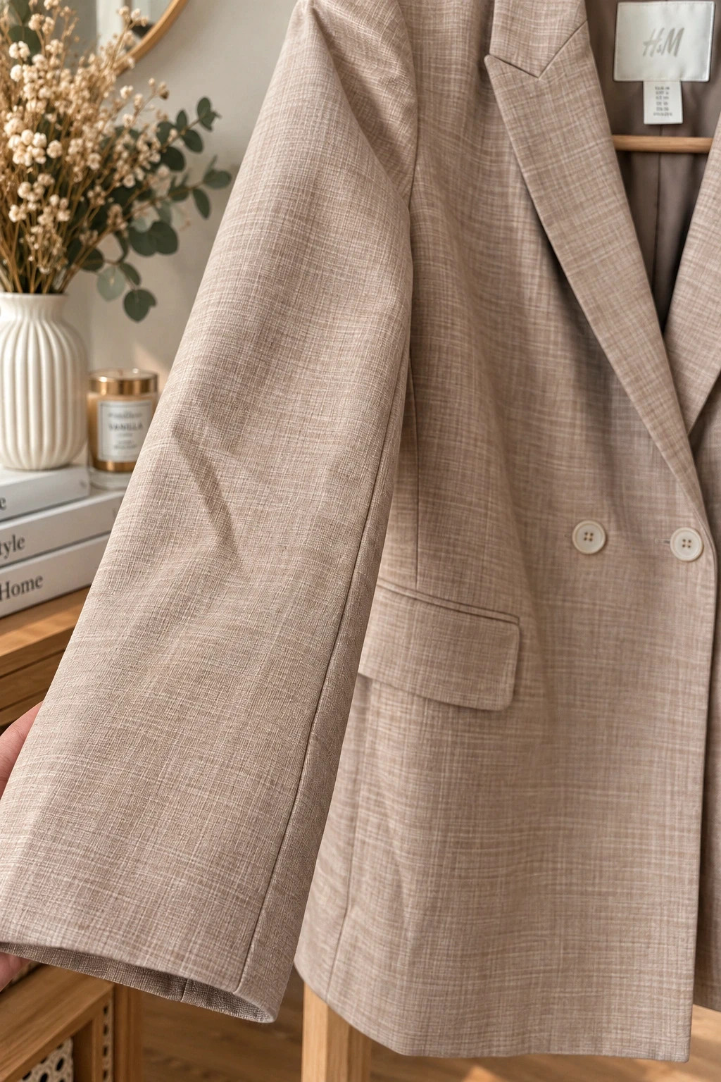 Blazer H&M beige – H&M – taille M / 38 / 10 2