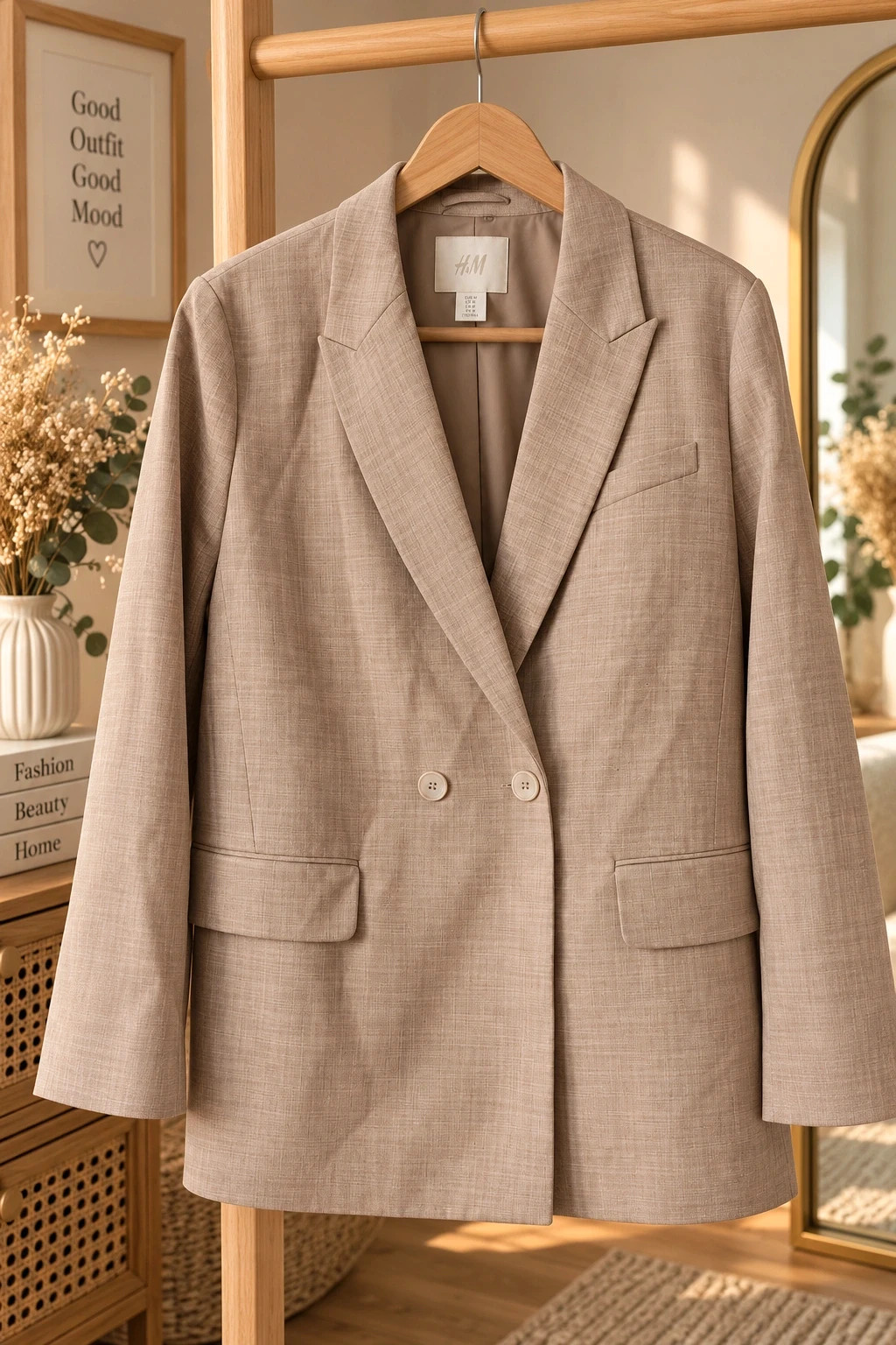 Blazer H&M beige