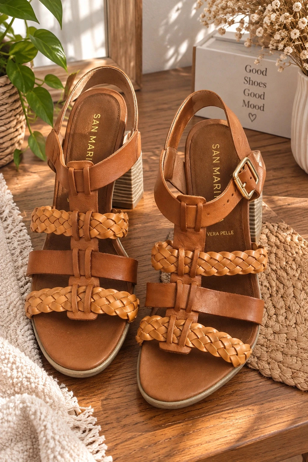 Sandales San Marina en cuir – T36