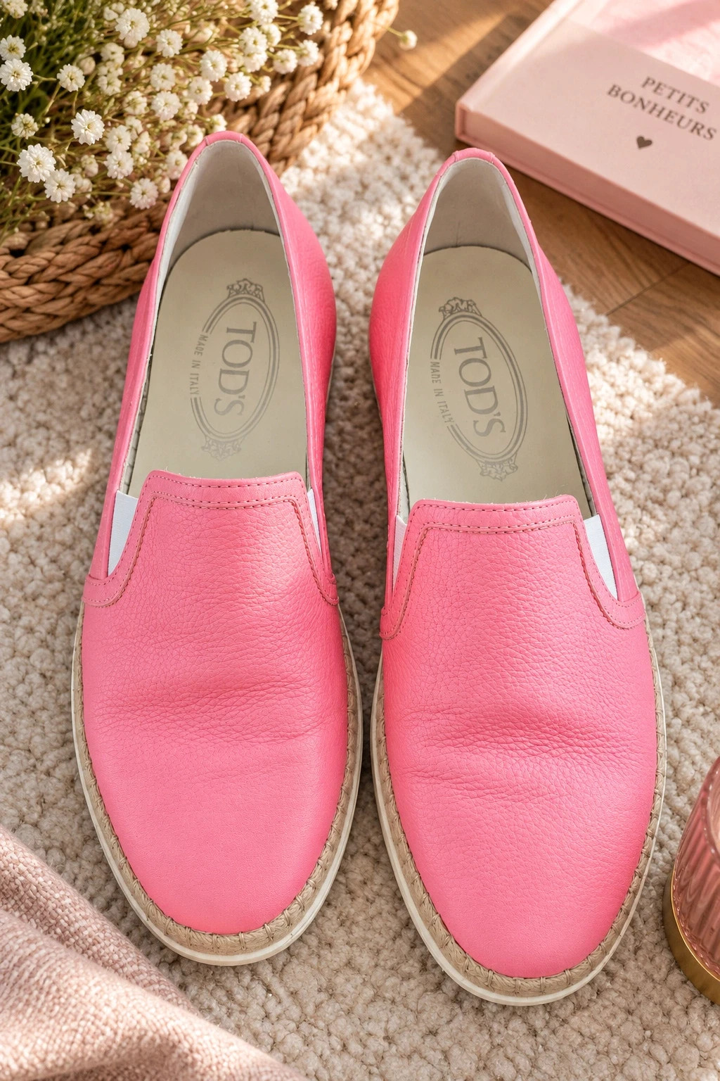 Mocassins TOD’S roses – T.38 🌸