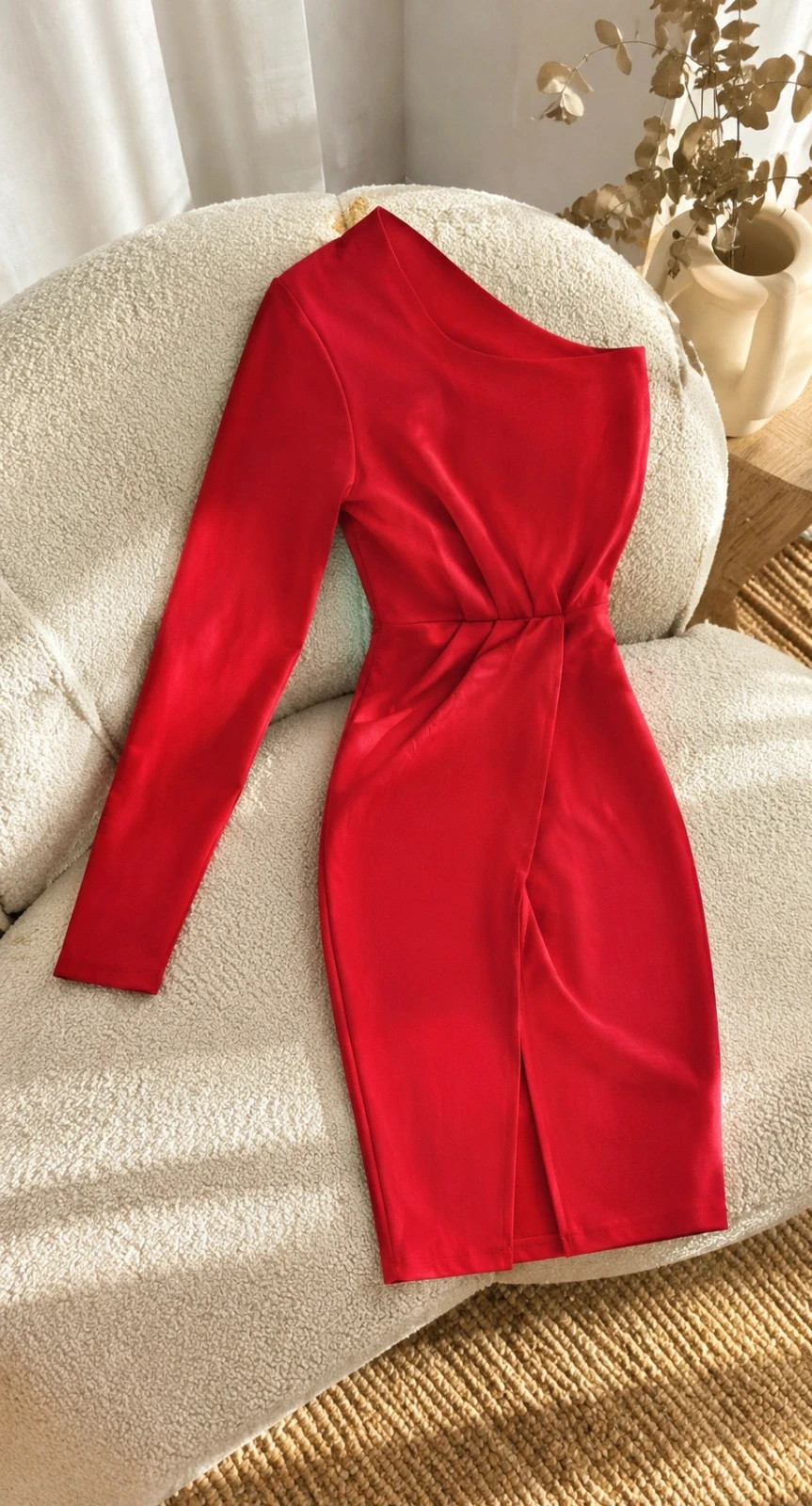 Robe rouge élégante – Taille 36