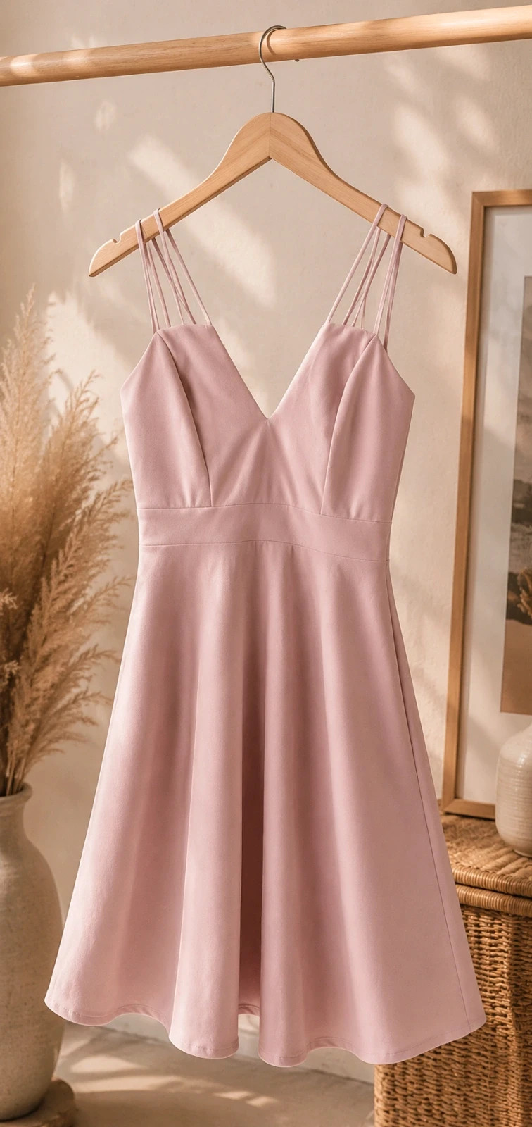 Robe rose poudré 🌸 – Rose – taille S / 36 / 8