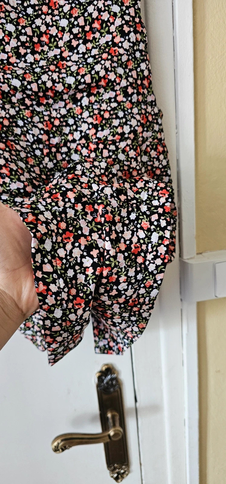 Combishort fleuri noir Majolica 🌸 – Majolica – taille S / 36 / 8 3