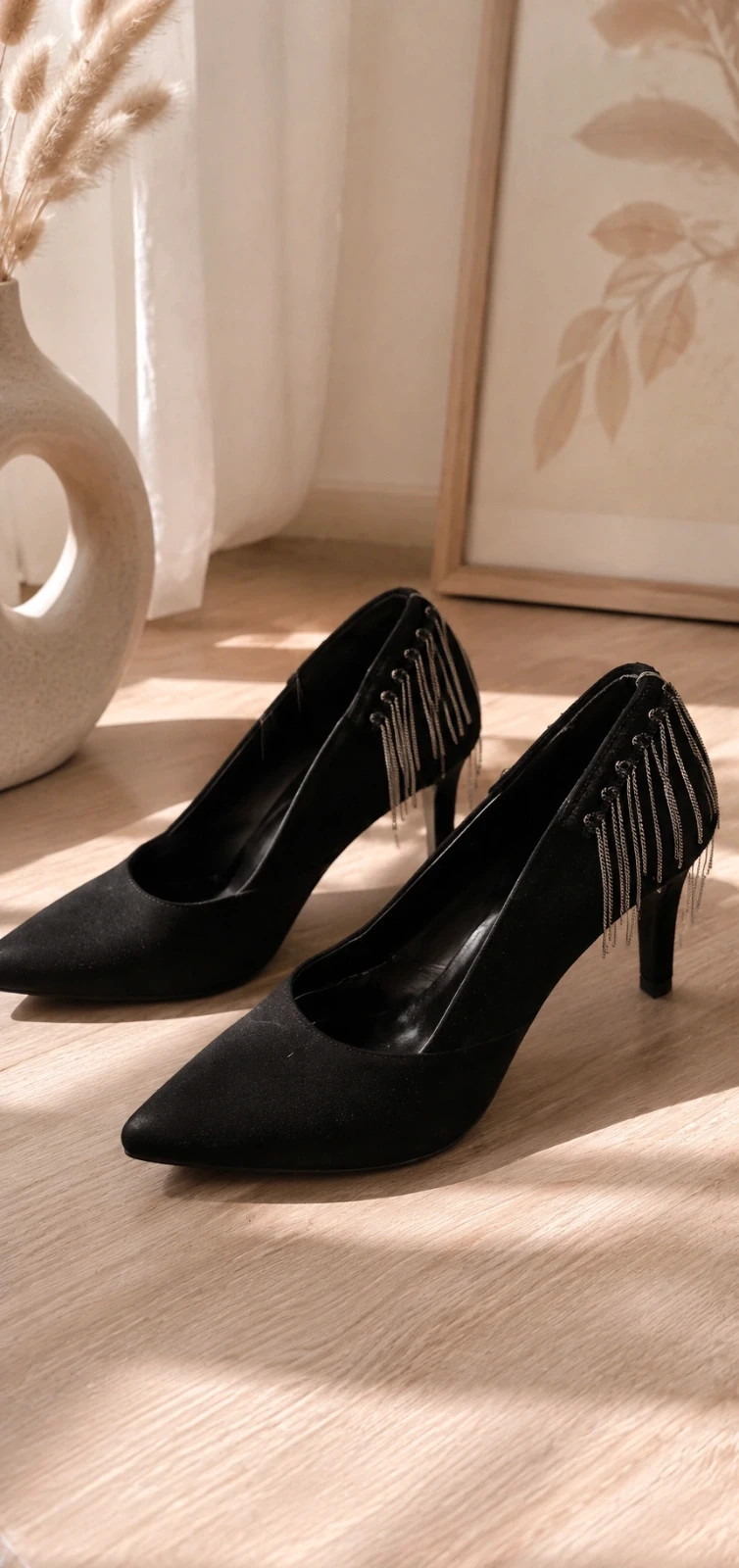 Escarpins noirs élégants
