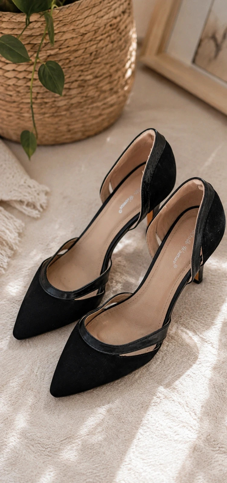 Escarpins noirs élégants