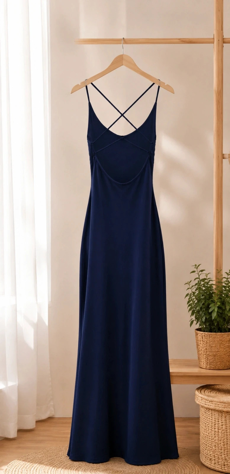 Robe longue Shein bleu marine 💙 – Shein – taille XS / 34 / 6 2