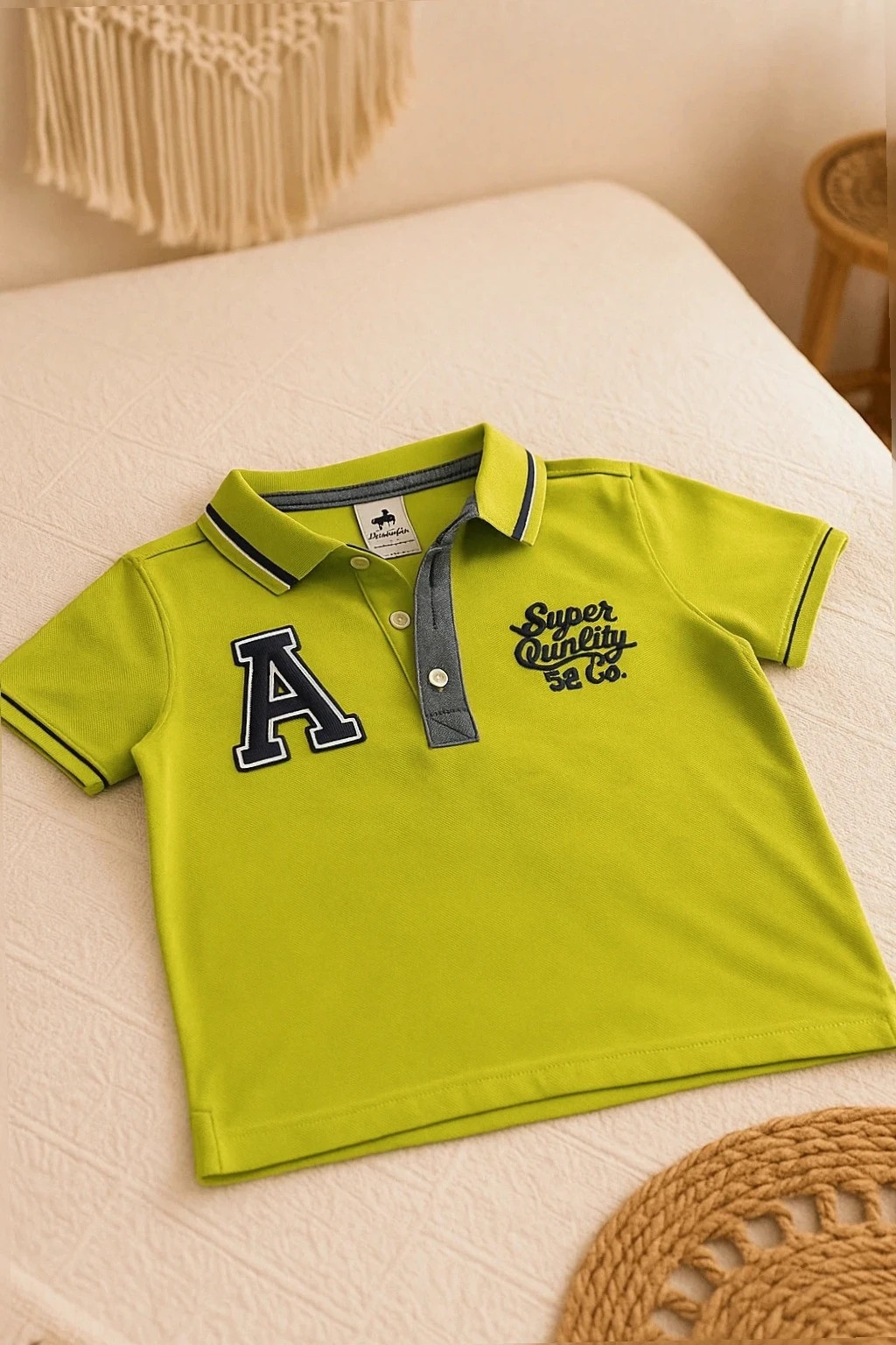 Polo vert Palomino Garçon – Taille 116 – Palomino – taille 6 ans / 116 cm