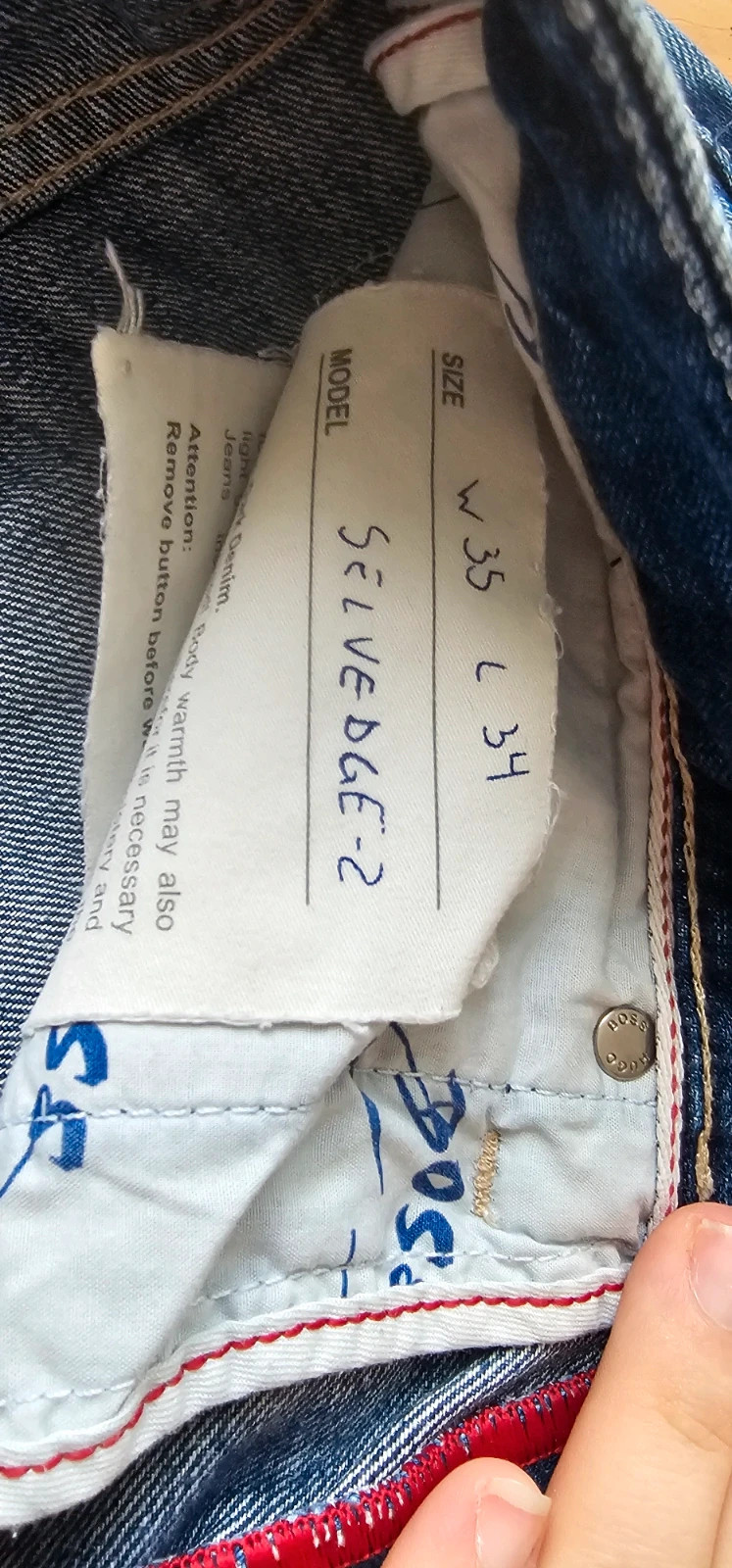 Jean Hugo Boss – modèle Selvedge 2 👖 – Hugo Boss – taille W35 | FR 44 2