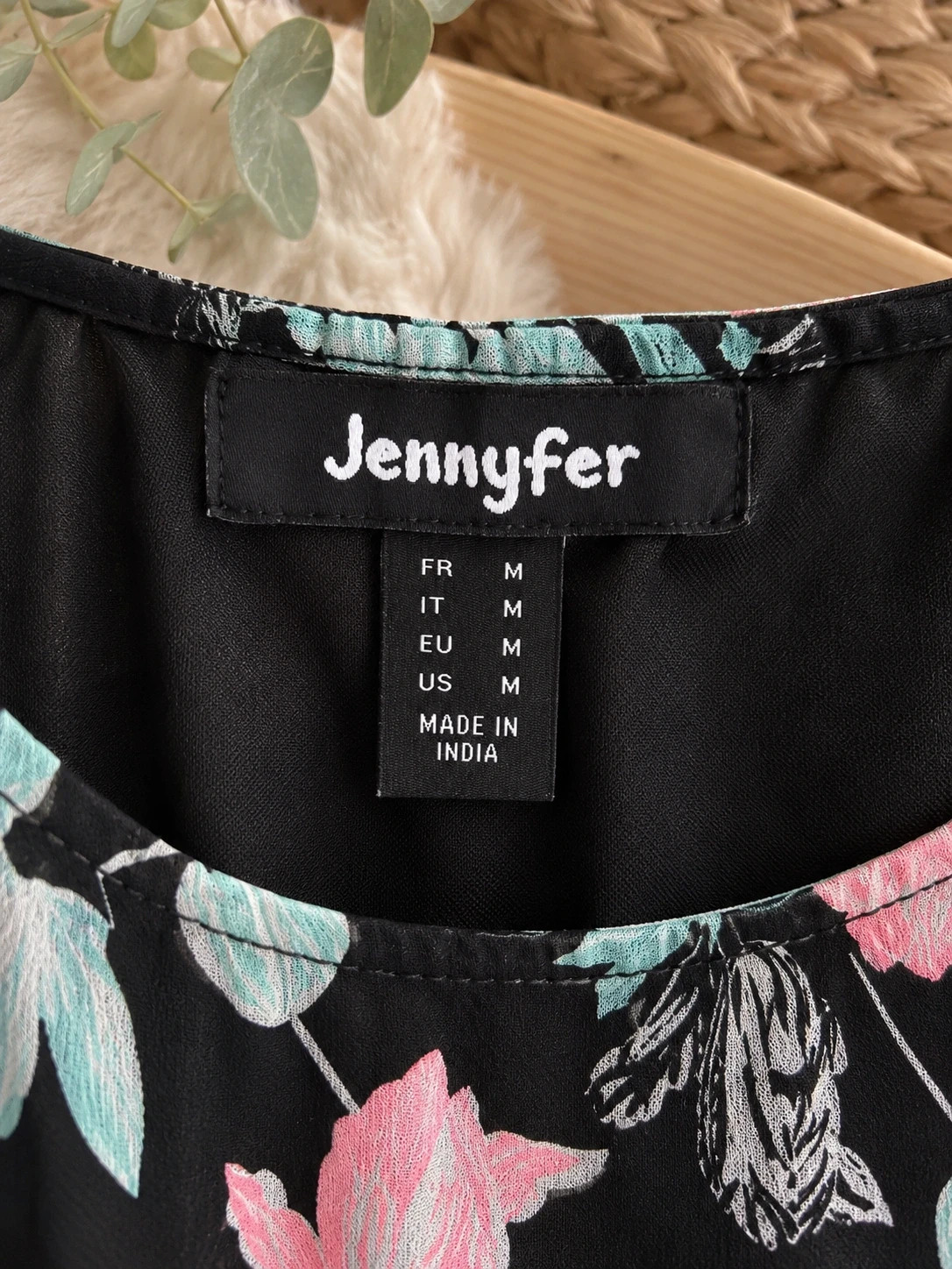 Robe fleurie Jennyfer – Taille M 🌸 – Jennyfer – taille M / 38 / 10 2