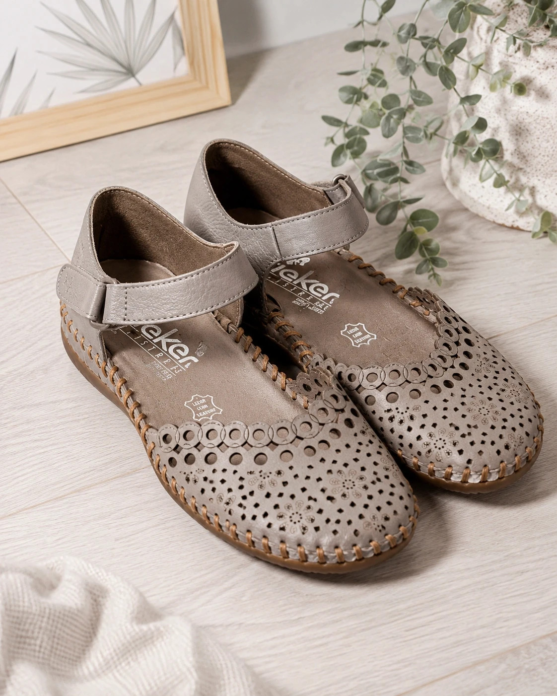 Babies Rieker en cuir – Taille 37 – Rieker – taille 37