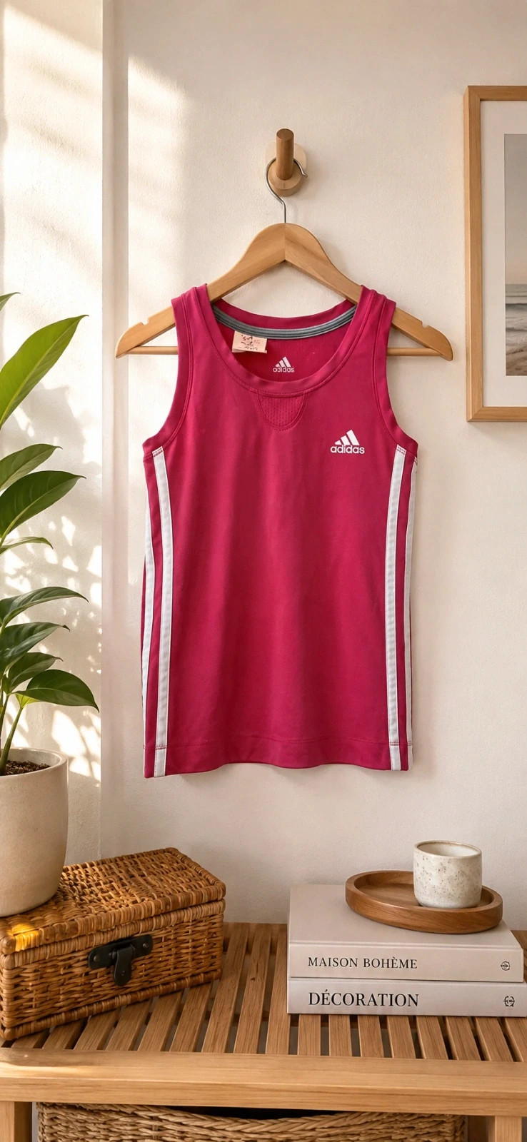 Débardeur sport Adidas Rose 8 ans – Climalite