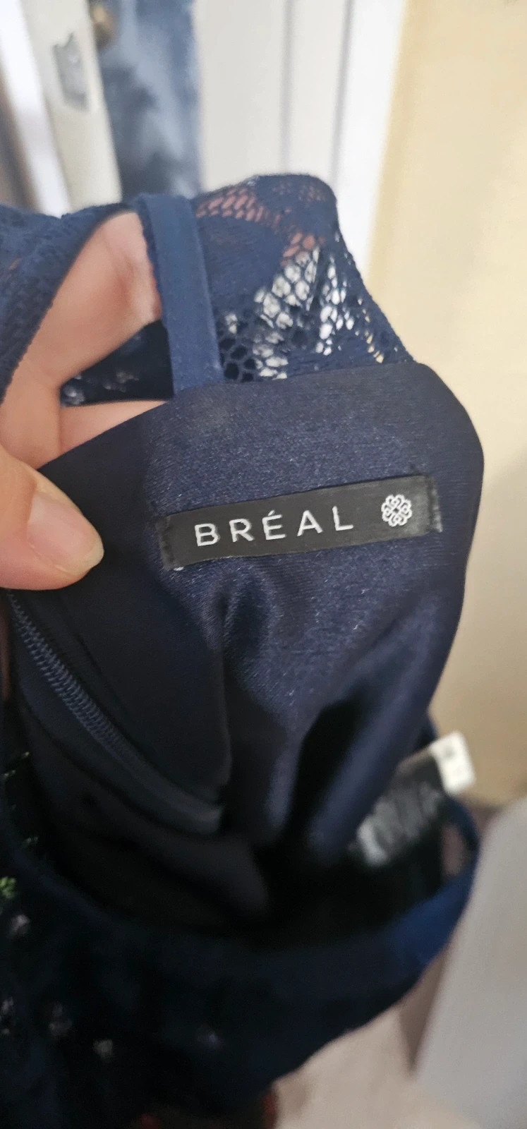 Robe Bréal bleu marine – Taille 40 – Bréal – taille L / 40 / 12 3