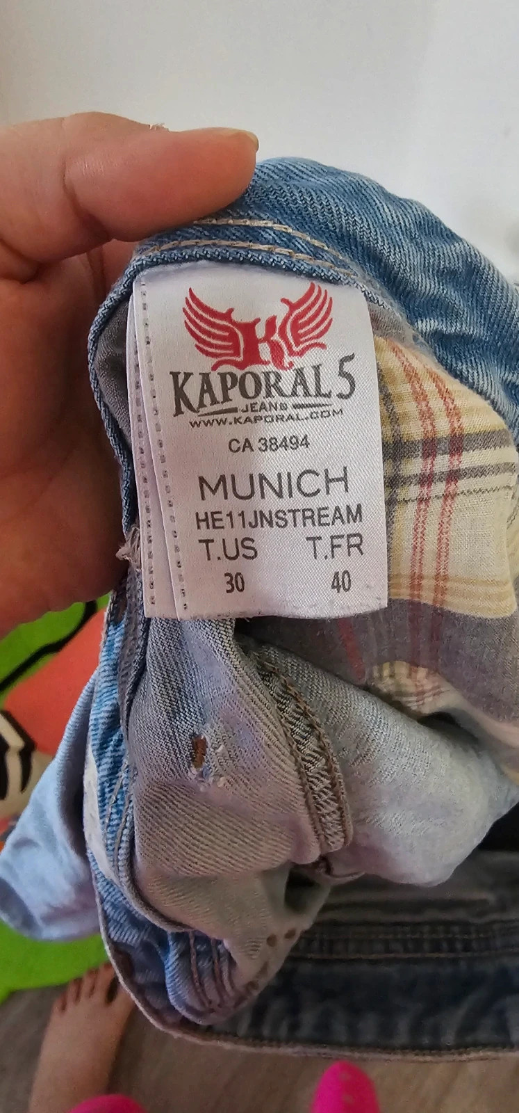 Short en jean Kaporal taille 40 – Kaporal – taille L 4