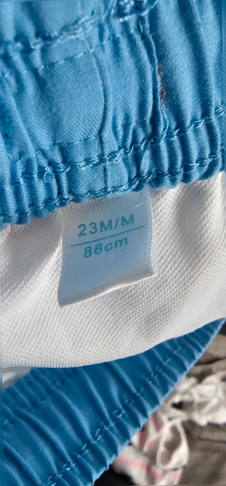 Short garçon rayé bleu Et blanc avec motifs animaux - Taille 23M / 86cm – Obaïbi – taille 24-36 mois / 92 cm 2