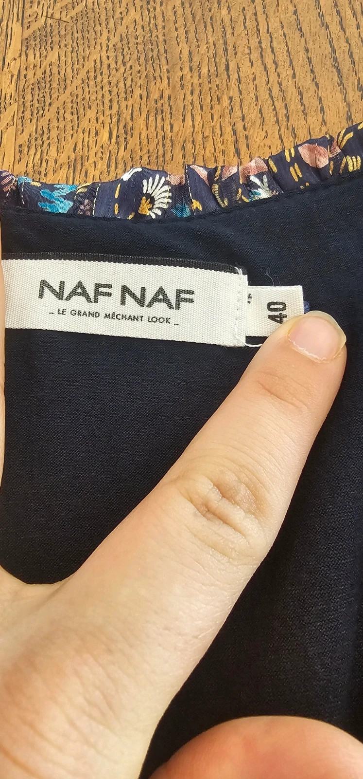 Robe Naf Naf manches longues taille 40 – Naf Naf – taille L / 40 / 12 2