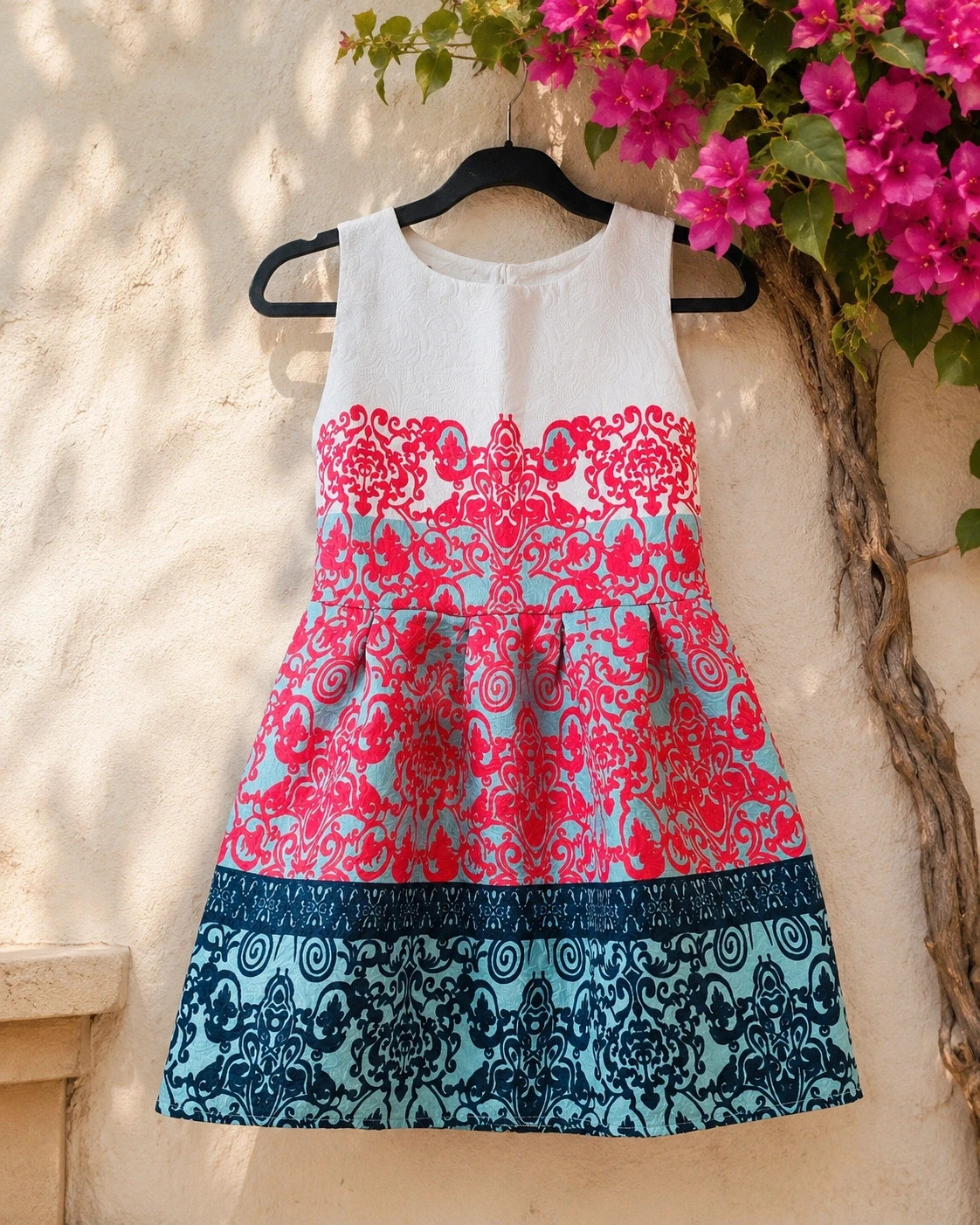 Robe évasée imprimée taille S – sans marque – taille S / 36 / 8